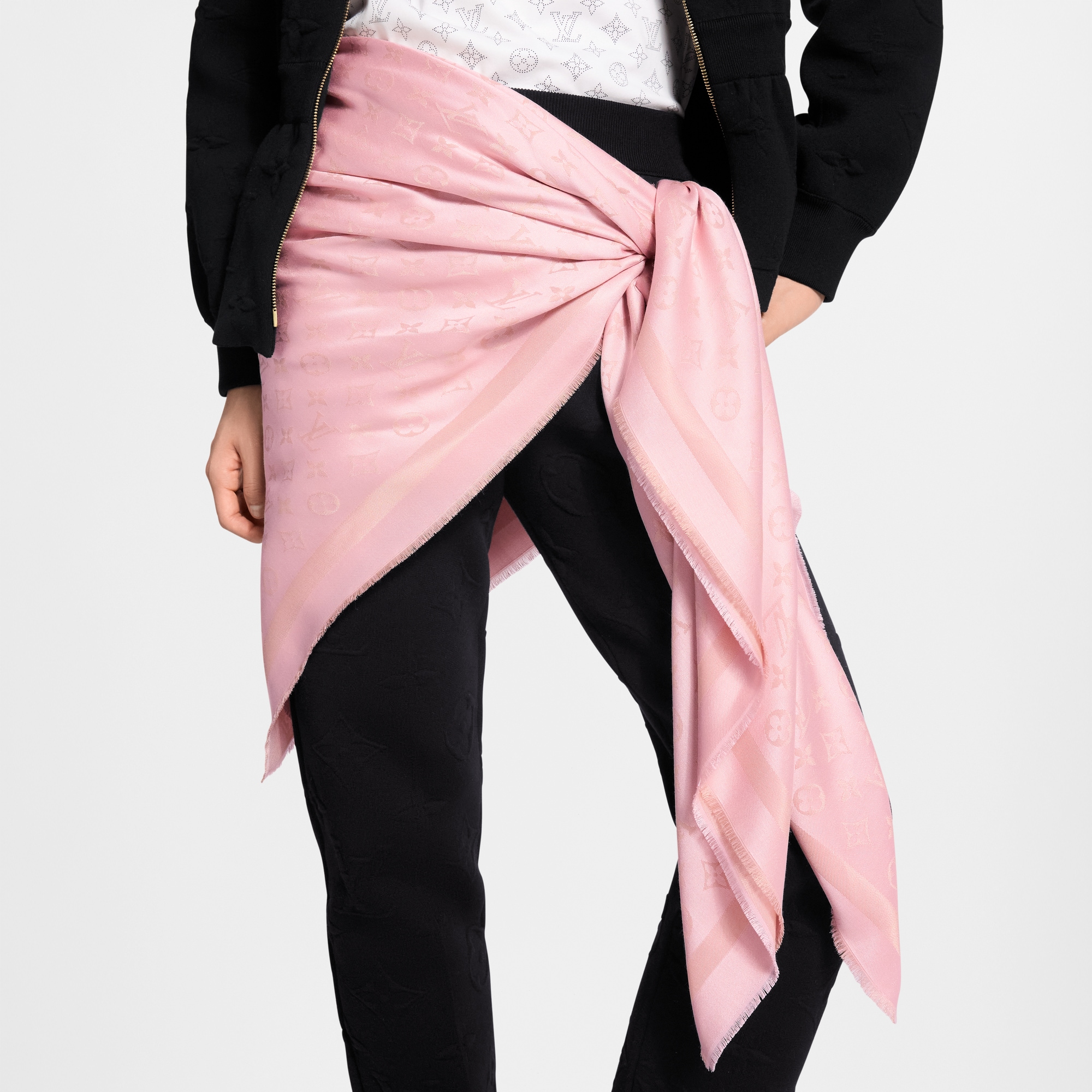 Monogram Shine Shawl S00 - Women - Accessories | LOUIS VUITTON ®